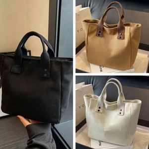 Sac fourre-tout en toile de couleur unie, style japonais minimaliste, avec blocs de couleur, sac à bandoulière portable de voyage, personnalisable, vente en gros d'usine - Product Image 2