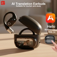 Auriculares punto al por mayor HiFi estéreo tipo C Sport Gaming Bt inalámbrico pantalla táctil inteligente traducción