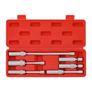 ホットセール6個3/8 "ドライブ薄壁磁気スイベルスパークプラグソケットセット12ポイントCR-Vには9/16" 5/8 "13/16" 14mmソケットが含まれています - Product Image 1