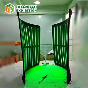 360 toile de <span class=keywords><strong>fond</strong></span> de photomaton vidéo imprimé personnalisé 360 photomaton vidéo Spinner photomaton boîtier <span class=keywords><strong>fond</strong></span> stand de salon - Product Image 4