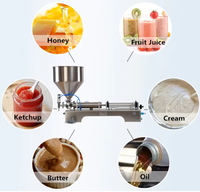 Machine de remplissage et de scellage en sachet d'huile, pour confiture de miel, appareil manuel