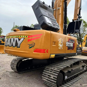 รถขุด SANY SY215C ปี 2022 ขนาด 21 ตัน รุ่น SY215 แบบตีนตะขาบ พร้อมเครื่องยนต์ เกียร์ ปั๊ม และบุ้งกี๋ขนาด 1.1 เมตร - Product Image 1