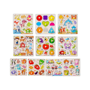 Richiedi un Preventivo per una Tariffa Migliore - Gioco Educativo in Legno per Bambini con Forme da Abbinare, Puzzle Montessori per Neonati - Product Image 4