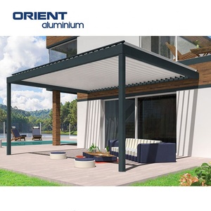 <span class=keywords><strong>Terrasse</strong></span> couverte en Chine avec pergola en aluminium et polycarbonate - Product Image 4