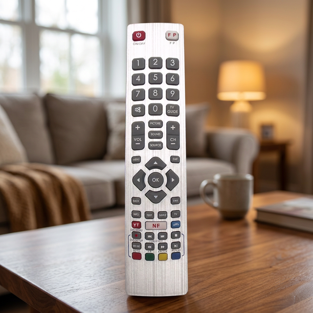 Factory Boutique Stock ES-RM029-2 Universal TV Remote Control Compatible with Sharp Smart 4K TV