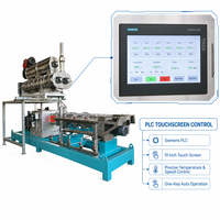 Ligne de production d'aliments pour animaux de compagnie, extrudeuse à double vis automatique, usine complète de transformation d'aliments secs et humides pour animaux de compagnie