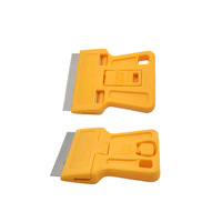 Couteau de nettoyage miniature à manche en plastique, grattoir à joint, lame en acier au carbone, outils de pose de ruban adhésif pour cloisons sèches, outils de quincaillerie
