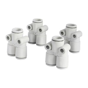 Smc Y Type <b>Quick</b> <b>Connector</b> Kq2u04 00a Kq2u06 00a Kq2u08 10 12 00a Pbt Plastic Intubation Connection Pneumatic Parts - Product Image 2