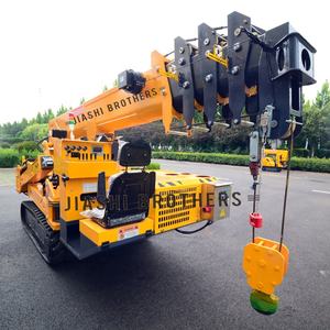Nouvelle mini <span class=keywords><strong>grue</strong></span> araignée sur chenilles de 5 tonnes, 17 m, 15 m, montée sur <span class=keywords><strong>camion</strong></span>, avec alimentation électrique/essence/diesel, économie d'énergie, meilleur prix - Product Image 6