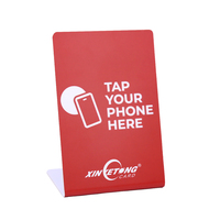 Tarjeta de Visita de Plástico con NFC para Reseñas en Redes Sociales de Google