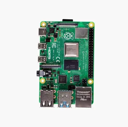 Оригинальный Raspberry Pi 4 Model B, комплект для макетной платы, ОЗУ 2 ГБ, 4 ГБ, 8 ГБ, 4b Core, ЦП 1,5 ГГц, 3 скорости, чем Pi 3B +