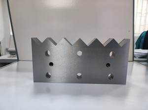 Lame industriali dimensioni su misura frantoio lama coltelli fresa per Pet bottiglia frantoio lega brasatura lama fissa - Product Image 2