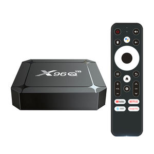 Factory X96Q RK3518 2G 16G Smart TV BOX Android 14/<span class=keywords><strong>2</strong></span>,4G 3,0G/5G WiFi6 Usb Quad Core Set-top Box para películas 4K HD Video en IP-TV - Product Image 1