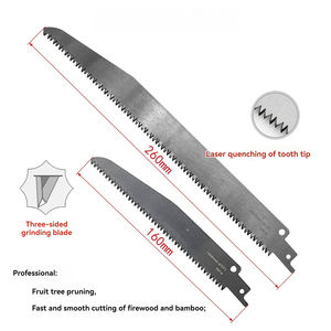 Vente en gros de lames de <span class=keywords><strong>scie</strong></span> <span class=keywords><strong>sabre</strong></span> en acier à haute teneur en carbone 5 pièces <span class=keywords><strong>accessoires</strong></span> de <span class=keywords><strong>scie</strong></span> <span class=keywords><strong>sabre</strong></span> alternative bi-métal grand arbre industriel OEM - Product Image 5
