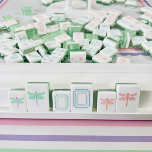 Mahjong de luxe de style américain classique avec des éléments en acrylique pour 4 joueurs, design personnalisable, service client professionnel - Product Image 2