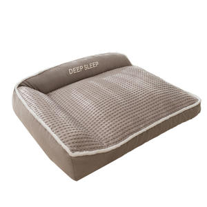 Cama Extra Grande para Perros con Calefacción, Relleno de Algodón, para Perros Grandes - Product Image 1