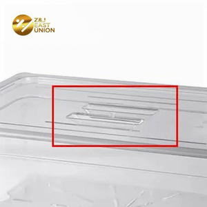 Lot <span class=keywords><strong>de</strong></span> 4 grands contenants <span class=keywords><strong>de</strong></span> stockage alimentaire en plastique jetables, hermétiques et compatibles <span class=keywords><strong>micro</strong></span>-ondes <span class=keywords><strong>pour</strong></span> la <span class=keywords><strong>cuisine</strong></span> - Product Image 5
