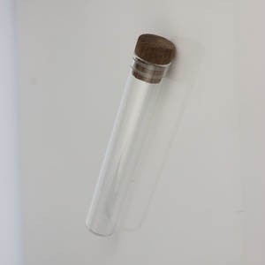 Nhà Sản Xuất Cung Cấp Trực Tiếp Thủy Tinh Hương Ống Với Gỗ Tự Nhiên Nút Chai Cho Gỗ Trầm Hương Gỗ Đàn Hương Gậy - Product Image 4