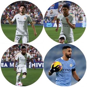 Vente en gros d'étoiles de football imprimées Ronaldo perles focales en PVC perles pour fans de football décorations pour stylos avec fans d'équipes sportives - Product Image 5