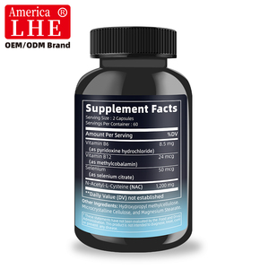 Complément alimentaire NAC 1200 mg à formule personnalisée pour augmenter les niveaux de NAD et favoriser un vieillissement sain pour hommes et femmes, capsules de NAC. - Product Image 2