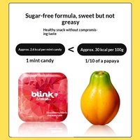 Binglike Sugar-Free Mint Candy Breath-Freshening Tablet 15g Fruit-Flavored Lozenges Casual Snack 540-Day Shelf Life