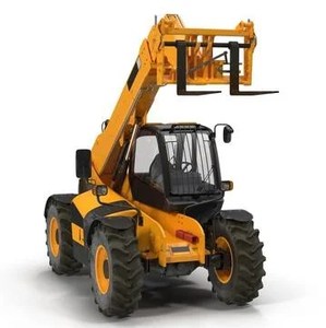 Manipulador telescópico de motor diésel KOHLER EPA de 85 HP con brazo de 13 metros, carretilla elevadora telescópica de carga de 10 toneladas, manipulador telescópico 4WD - Product Image 1