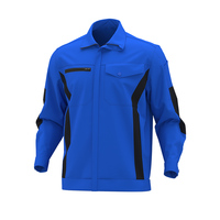 Vestes de travail bleu roi pour hommes – Confortables et robustes – Manteaux et hauts de travail pour atelier