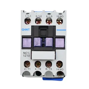 chint contactor nc1 series 3p ac magnetic contacto NC1-50A 240V 400V 12A~50A ac electrical magnetic contactor