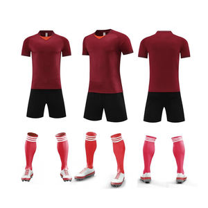 Camiseta de fútbol profesional unisex de secado rápido transpirable conjuntos de fútbol personalizados técnicas de corte automatizadas en stock al por mayor - Product Image 6