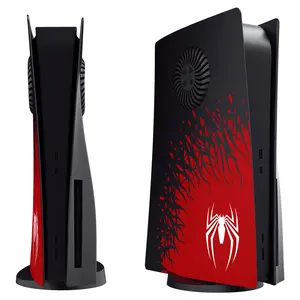 Nouvelle coque de couverture de plaque frontale pour panneaux de remplacement de protection PS5 pour Playstation 5 Disc Edition Spider Version