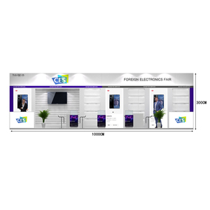 Chất lượng cao mô-đun bằng gỗ triển lãm thương mại gian hàng triển lãm-sinh thái thân thiện và bền dễ dàng lắp ráp & nhanh chóng xây dựng - Product Image 3