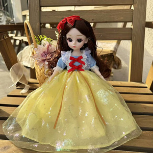 Conjunto de Ropa de Tela Gótica de Alta Gama para Muñeca de 30 cm, Estilo Constant Tide Confused, Vestido para Muñeca Princesa - Product Image 4