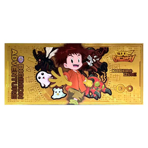 Nouveaux billets de banque en feuille d'or Pokémon d'anime japonais, pièces commémoratives plaquées or double face, cartes de collection et cadeaux - Product Image 3