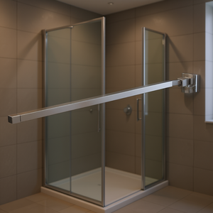 Soporte de Acero Inoxidable Ajustable de 27.6-47.2 Pulgadas para Montaje en Pared, Accesorio para Baño y Ducha - Product Image 2