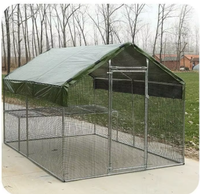 Grande cage extérieure imperméable et résistante au soleil pour volailles (poulets, canards, oies, paons) – Abri d'élevage extra large pour oiseaux de compagnie