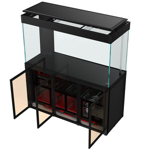 ตู้ปลาทรงสี่เหลี่ยมขนาดใหญ่ สไตล์บ้านพักอาศัย แบบอินดัสเทรียล ตู้ปลาแก้ว สำหรับ<span class=keywords><strong>ปลา</strong></span><span class=keywords><strong>มังกร</strong></span>อียิปต์ พร้อมระบบกรองใต้ตู้แบบ Ultra White - Product Image 5