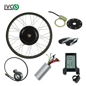 LVCO Professional Factory 5000w 72v Ebike Hub Motor Kit 3000w Electric Bike Conversion Kit