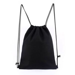 Custom Cotton Canvas Draw String <b>Backpack</b> Capacity Organic Gym and Camping Canvas <b>Drawstring</b> <b>Backpack</b> Bag With Logo - Product Image 1