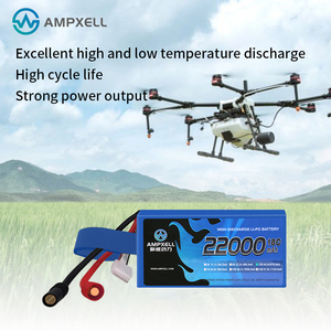 แบตเตอรี่ AMPXELL 22Ah 44.4V 12S 15C ระดับมืออาชีพ สำหรับโดรนเกษตร UAT รุ่น MAB-22A044D01 22Ah 44.4V 12S 15C - Product Image 3