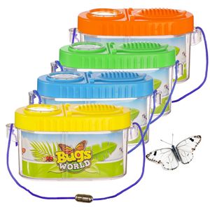 Cazamoscas Infantil Con Lupa Y Visor – Kit De 6 Piezas Para Observar Insectos, Educativo Para Explorar La Naturaleza