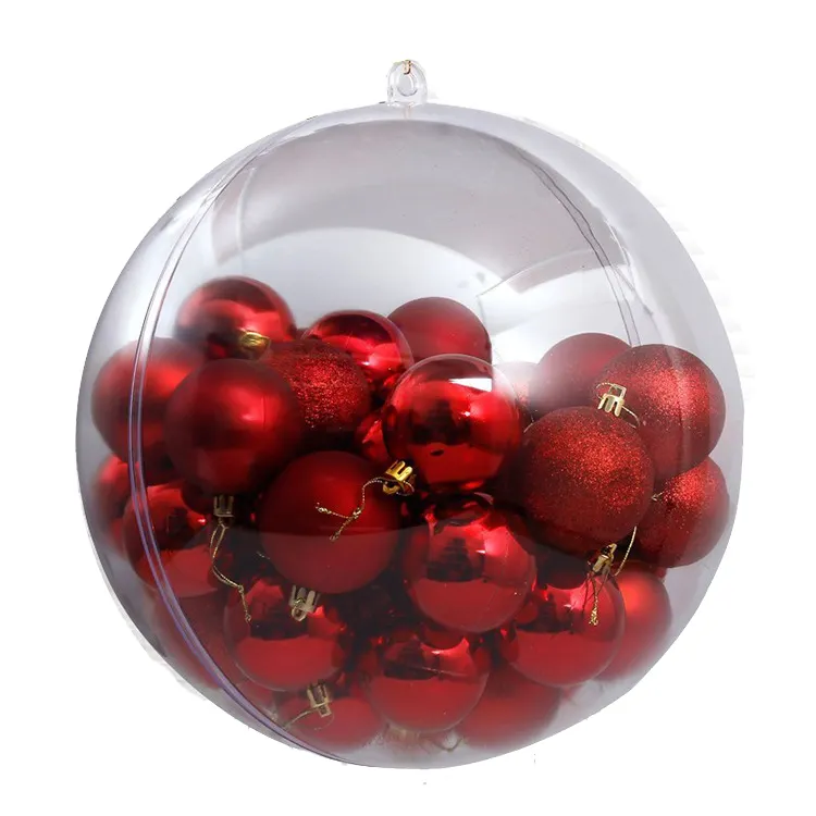 Christmas decoration supplier large acrylic clear half ball