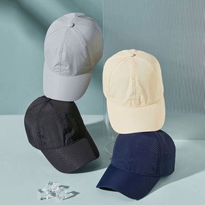 Casquette de baseball unisexe d'été en gros, matière rafraîchissante, séchage rapide, logo personnalisable - Product Image 2