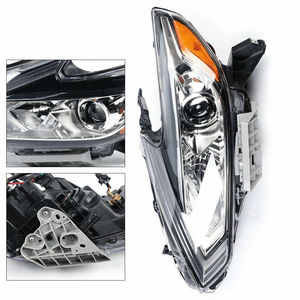 ไฟหน้าซ้ายสำหรับรถยนต์นิสสัน อัลติมา ปี 2016-2018 รุ่น LH 26060-9HS9B ฮาโลเจน กรอบ<span class=keywords><strong>สี</strong></span><span class=keywords><strong>เทา</strong></span> NI2502247 DOT SAE ไฟหน้า ไฟหน้ารถ - Product Image 4