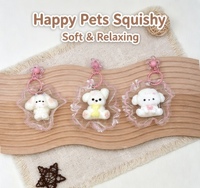 Boneka Beruang Silikon Food-grade Baru yang Menggemaskan dengan Tepi Jahitan, Mainan Pereda Stres Grosir, Model Slow-rebound, Mainan Squishy