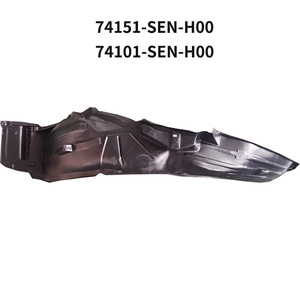 Guardabarros Interior de Plástico Delantero para Honda Fit 03-07, Repuesto Negro - Product Image 2
