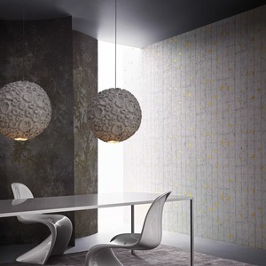 Lámpara de Techo de Diseño Estilo Wabi-Sabi para Restaurante, Dormitorio, Bar, Lámpara Colgante Esférica Irregular Única, Iluminación Creativa - Product Image 6