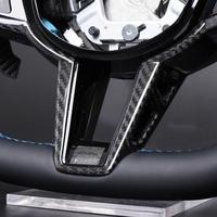 Volant en fibre de carbone pour BMW G20 G30 G05 G01 G22 G11 avec fonction de vibration chauffante ACC 5AU, entièrement en cuir, surpiqûres bleues M