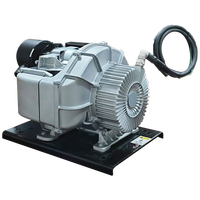 Compresseur d'air à spirale sans huile YiBang 4,6 kW 400 L/min 10 bars 380 V 50 Hz pour véhicules ferroviaires et véhicules à énergie nouvelle, refroidissement par air