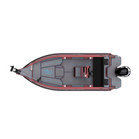 Nouveau design, bateau à moteur sportif et de loisirs à grande vitesse, en aluminium, 6 m, yacht de luxe, bateau de pêche de 14 pieds