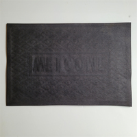 Tapis d'entrée antidérapant lavable, tapis puzzle pour extérieur, tapis en caoutchouc pour la maison